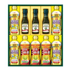 〈日清オイリオ〉ボスコオリーブオイル&ヘルシーオイルギフト