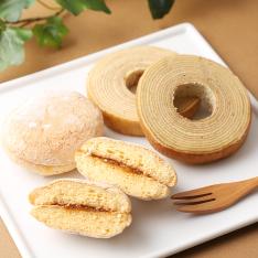 みかん蜂蜜バウムといよかんブッセ