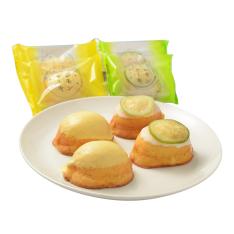 瀬戸内のレモンケーキと青いレモンケーキ