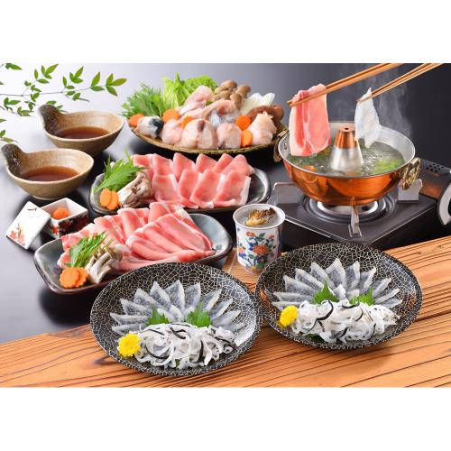 海と丘の豚しゃぶ食べ比べ