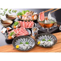海と丘の豚しゃぶ食べ比べ