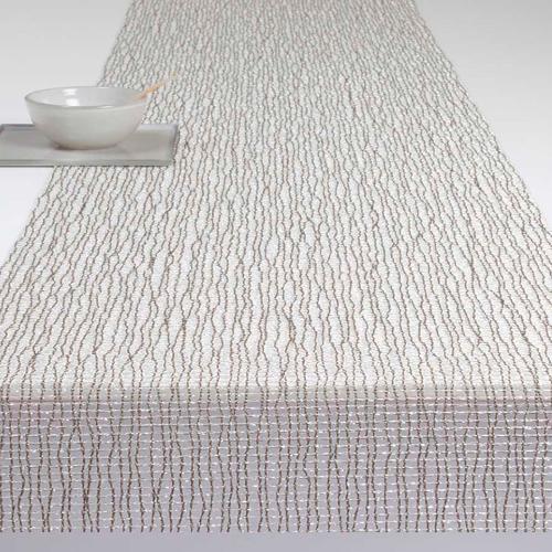 テーブルランナー Lattice(Silver) ギフト箱なし/ギフト箱入り