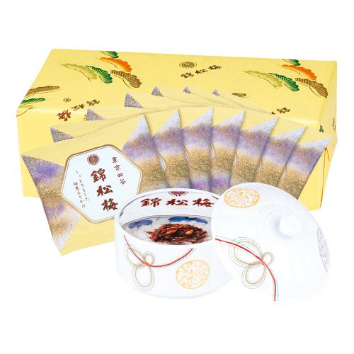 〈錦松梅〉錦松梅 有田焼容器入・小袋