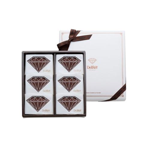 【ホワイトデー】ダイヤモンドフォンダンショコラ 6個入