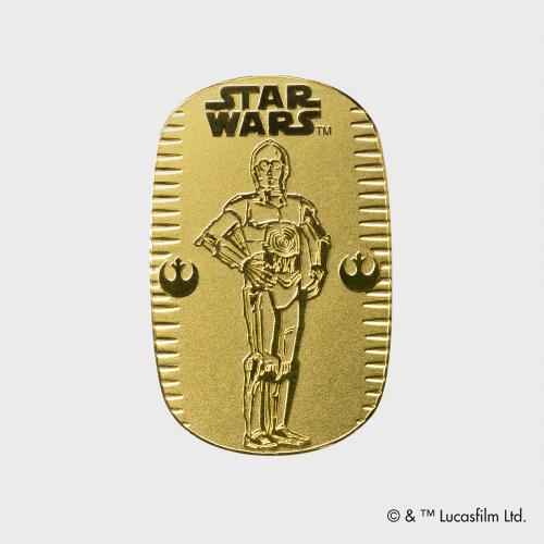 スター・ウォーズ/C-3PO/純金10g小判