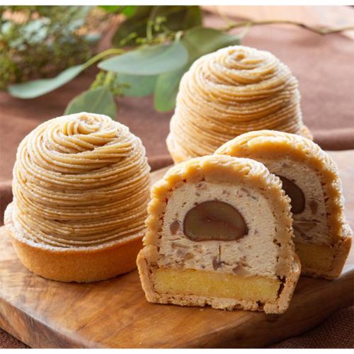 【クリスマス】モンブラン2個入［冷凍ケーキ］