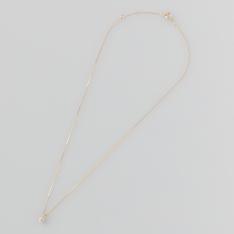 K18YGダイヤモンドペンダント 0.2ct