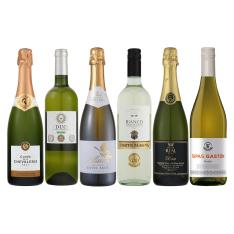 <計8冠>フランス・イタリア・スペイン スパークリング&白ワイン金賞受賞6本セット