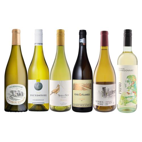 厳選世界のシャルドネを飲み比べ 白ワイン6本セット