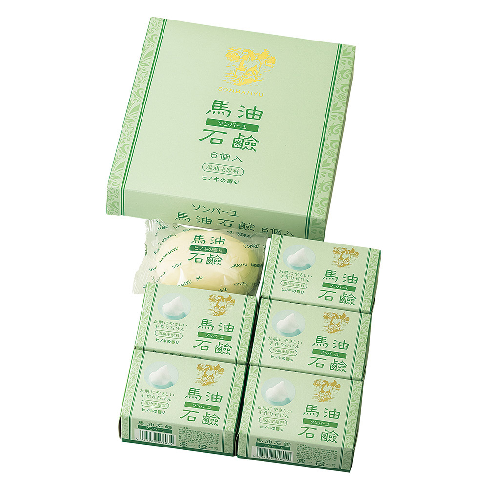 ソンバーユ馬油石鹸ヒノキの香り（6個入）×2箱セット | 商品詳細 | 高島屋オンラインストア