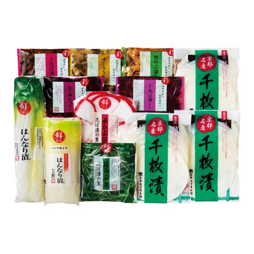 〈土井志ば漬本舗〉京のはんなり漬