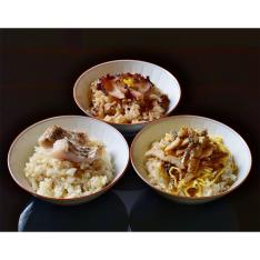 鯛めし・蛸めし・鱧の鞍馬煮ごはん
