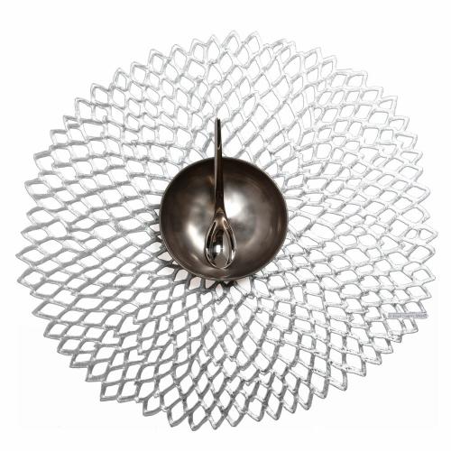 ランチョンマット Dahlia(Silver) 2枚組(ギフト箱なし)/2枚組(ギフト箱入り)/4枚組(ギフト箱入り)/6枚組(ギフト箱入り)