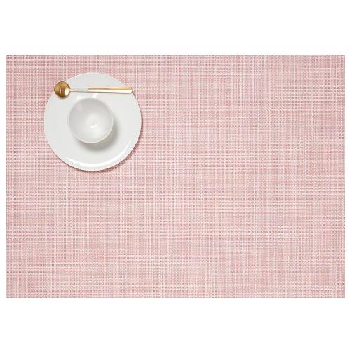 ランチョンマット　Mini Basketweave（Blush）　1枚（ギフト箱なし）／2枚組（ギフト箱入り）／4枚組（ギフト箱入り）／6枚組（ギフト箱入り）