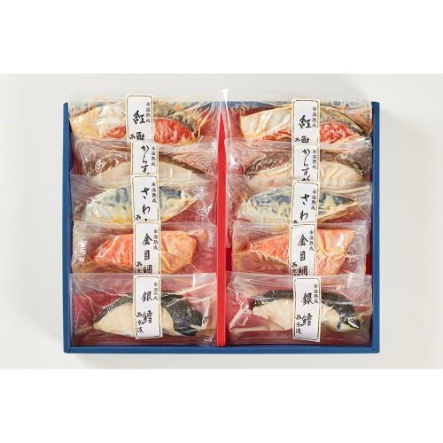 【父の日】＜父の日限定包装＞氷温熟成 西京漬けギフトセット「凛」TPSG-80