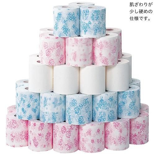 すきこみ模様入 シングルトイレットペーパー 60ロール