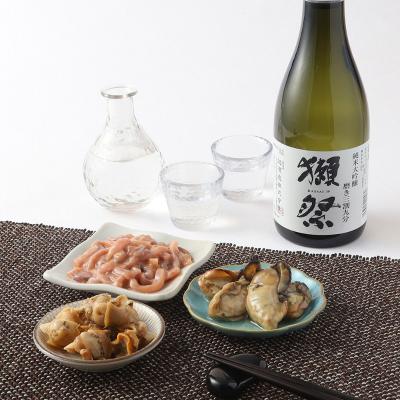 【父の日】獺祭磨き三割九分とおつまみ瓶詰セット