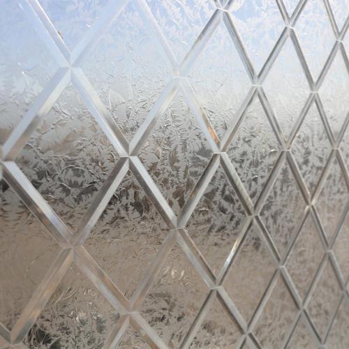 貼り付け簡単 飛散防止効果のある窓シート ダイヤ