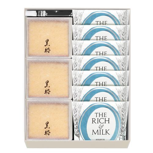 黒船詰合せ（カステラbebe3個・ザリッチアンドミルク7枚）