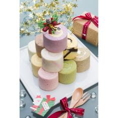 【クリスマス】ロールケーキタワー9個入(X’mas)