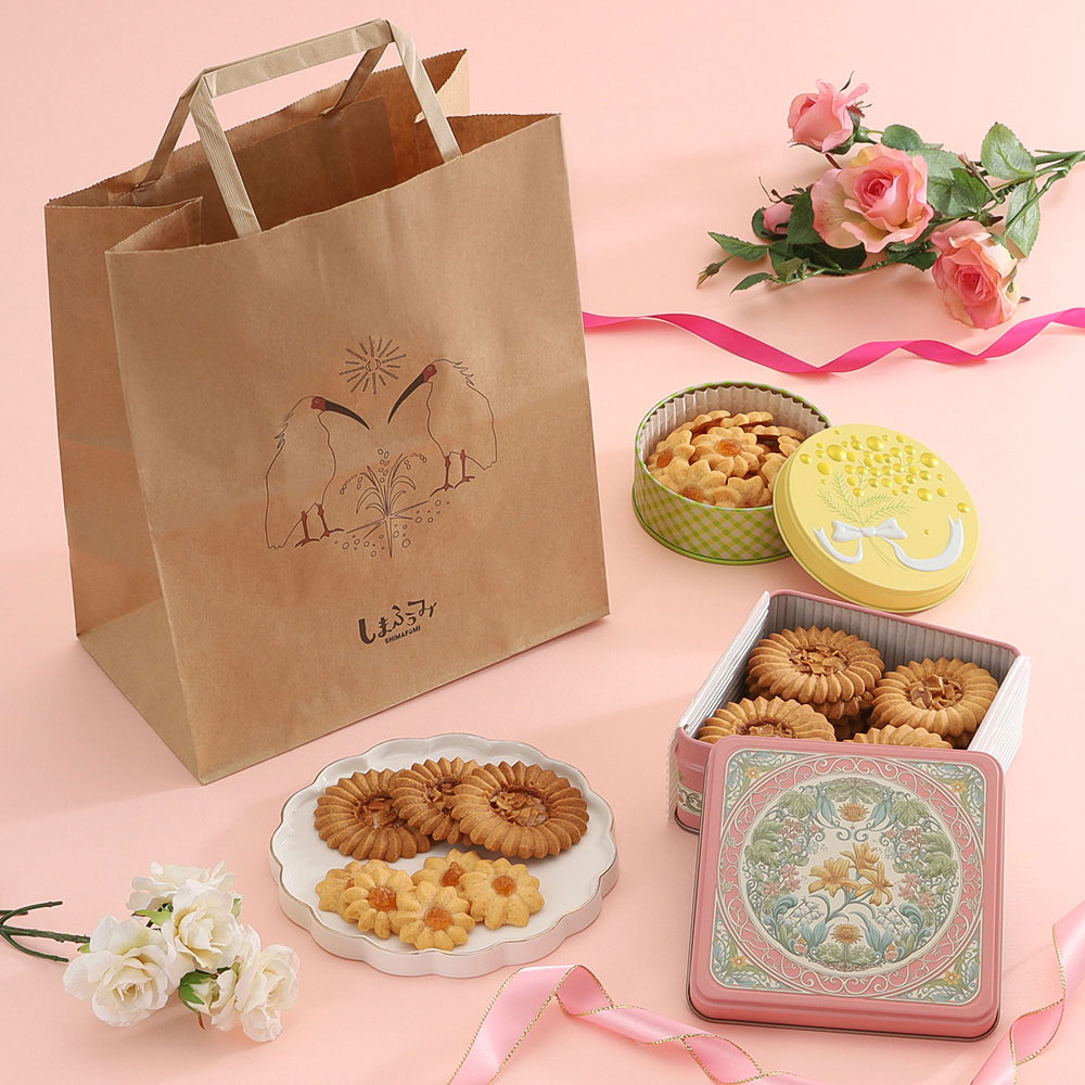 ミモザクッキー缶＆バターミルクと米粉のロミアスクッキー