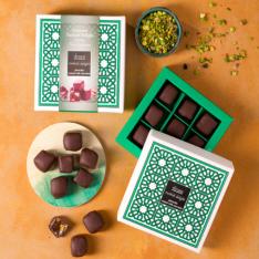 【ホワイトデー】チョコレートピスタチオターキッシュディライト（ロクム）