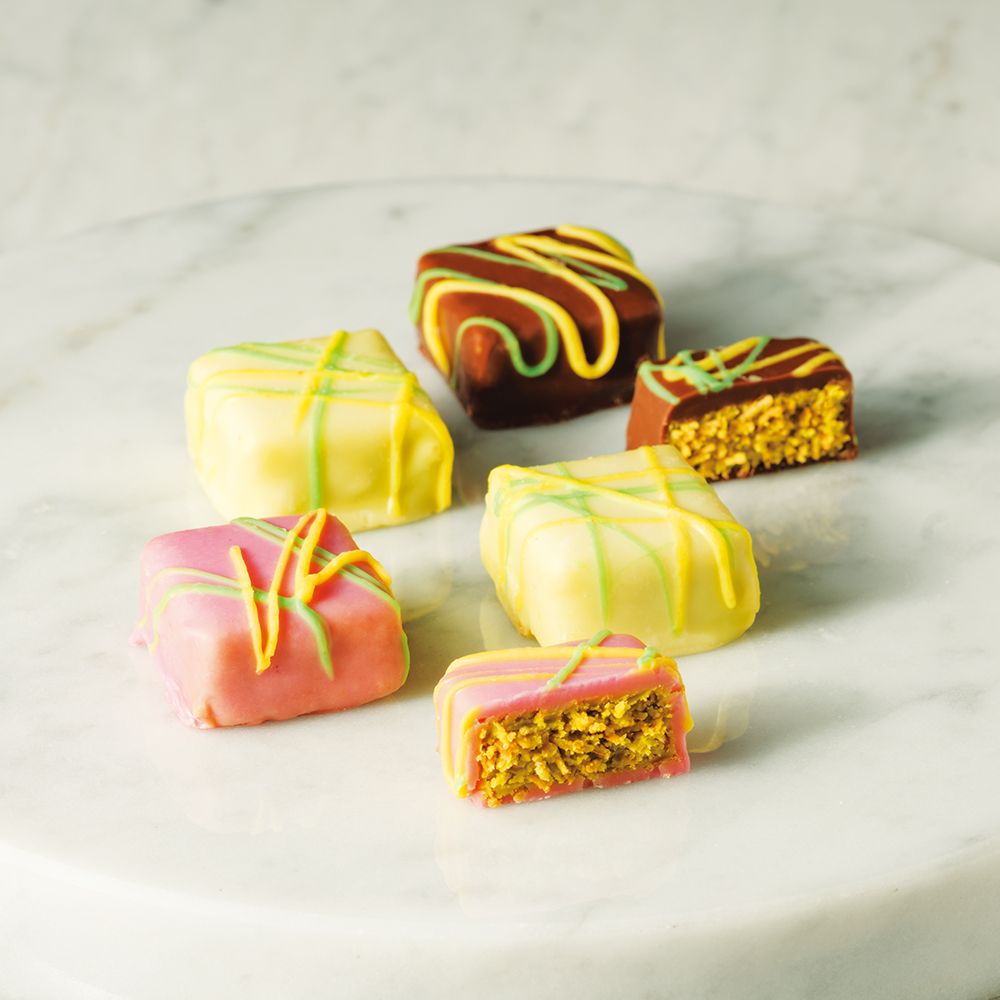 【ホワイトデー】ピスタチオドバイチョコレートプラリネアソート6個入り