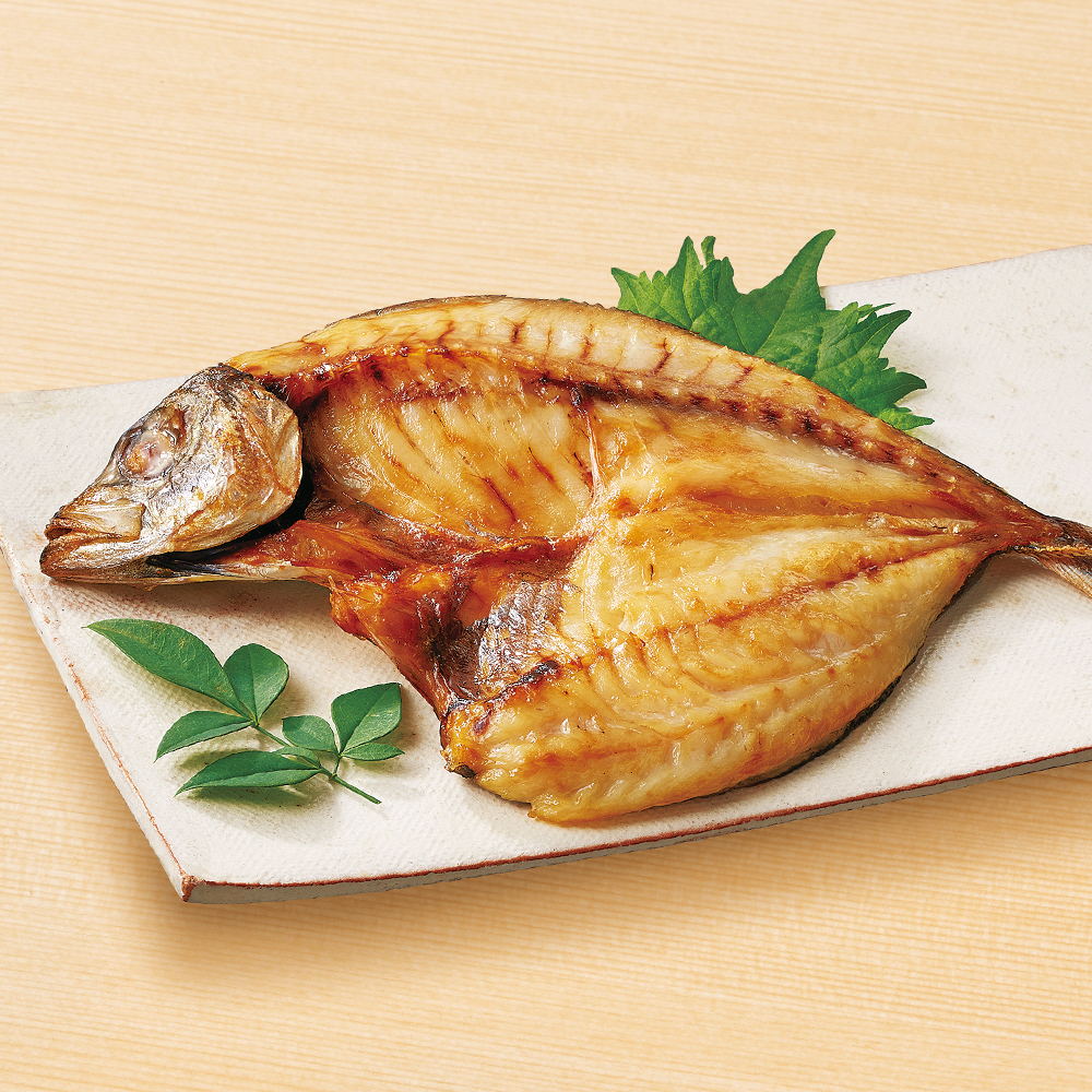 対馬沖産 旬あじ開き一夜干し