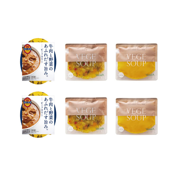 福袋 ビーフカリーとスープ2種セット