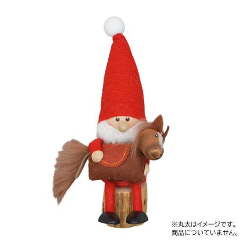 馬を抱えたサンタ 干支Series