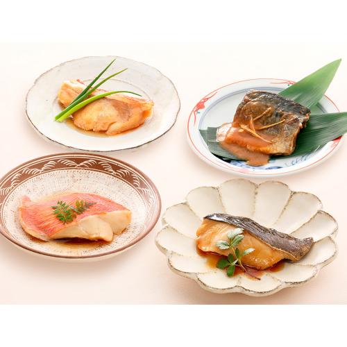 <レンジで手づくりの味>ことこと煮魚4種
