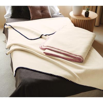 くらしすと カシミヤ毛布 キャメル nishikawa キャメル毛布(毛羽部分