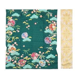 刺繍半衿付き正絹長襦袢-Lサイズ No.ZA-5707-03のレンタル