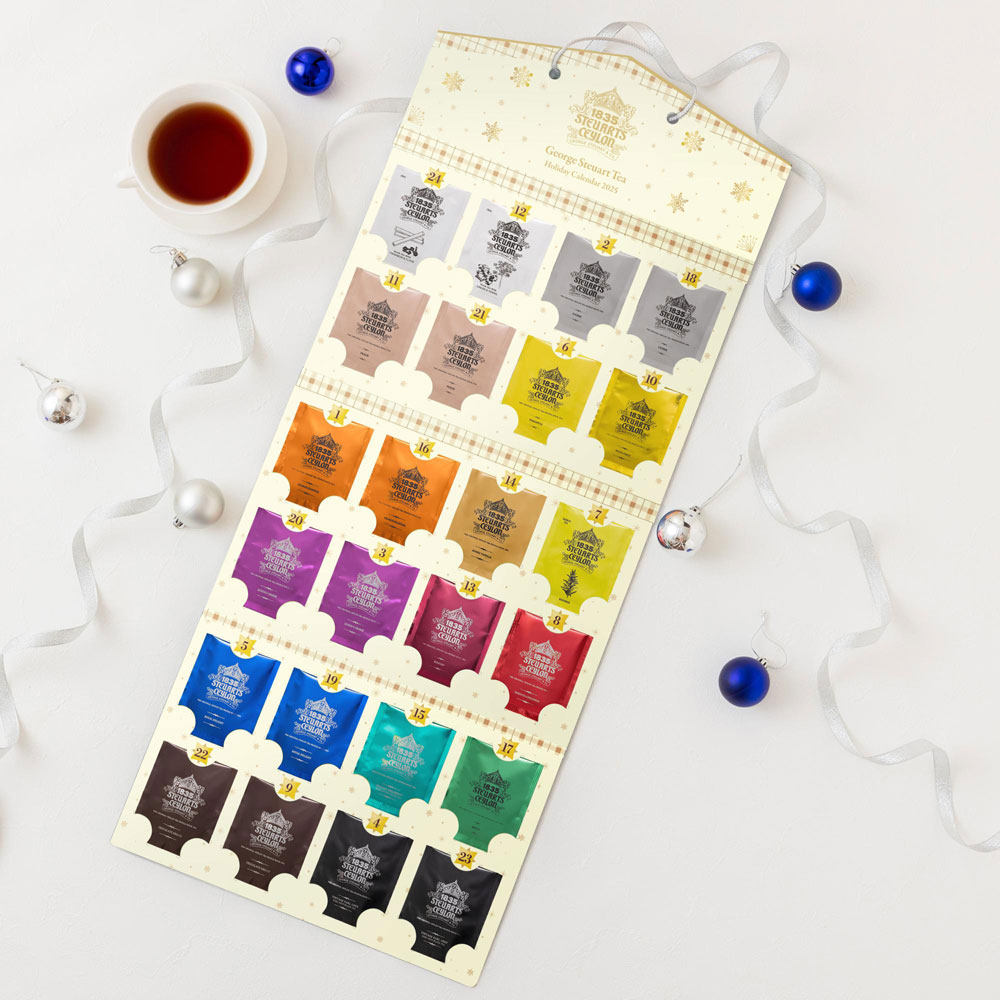 紅茶のホリデーカレンダー2025＜ホワイト＞