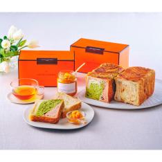 マーブルデニッシュ2本&コンフィチュール&紅茶セット