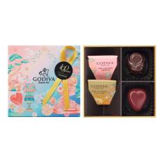 【ホワイトデー】チョコレートローズ アソートメント 4粒入