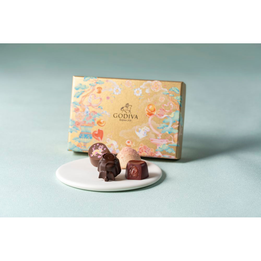 【ホワイトデー】チョコレートローズ アソートメント 6粒入