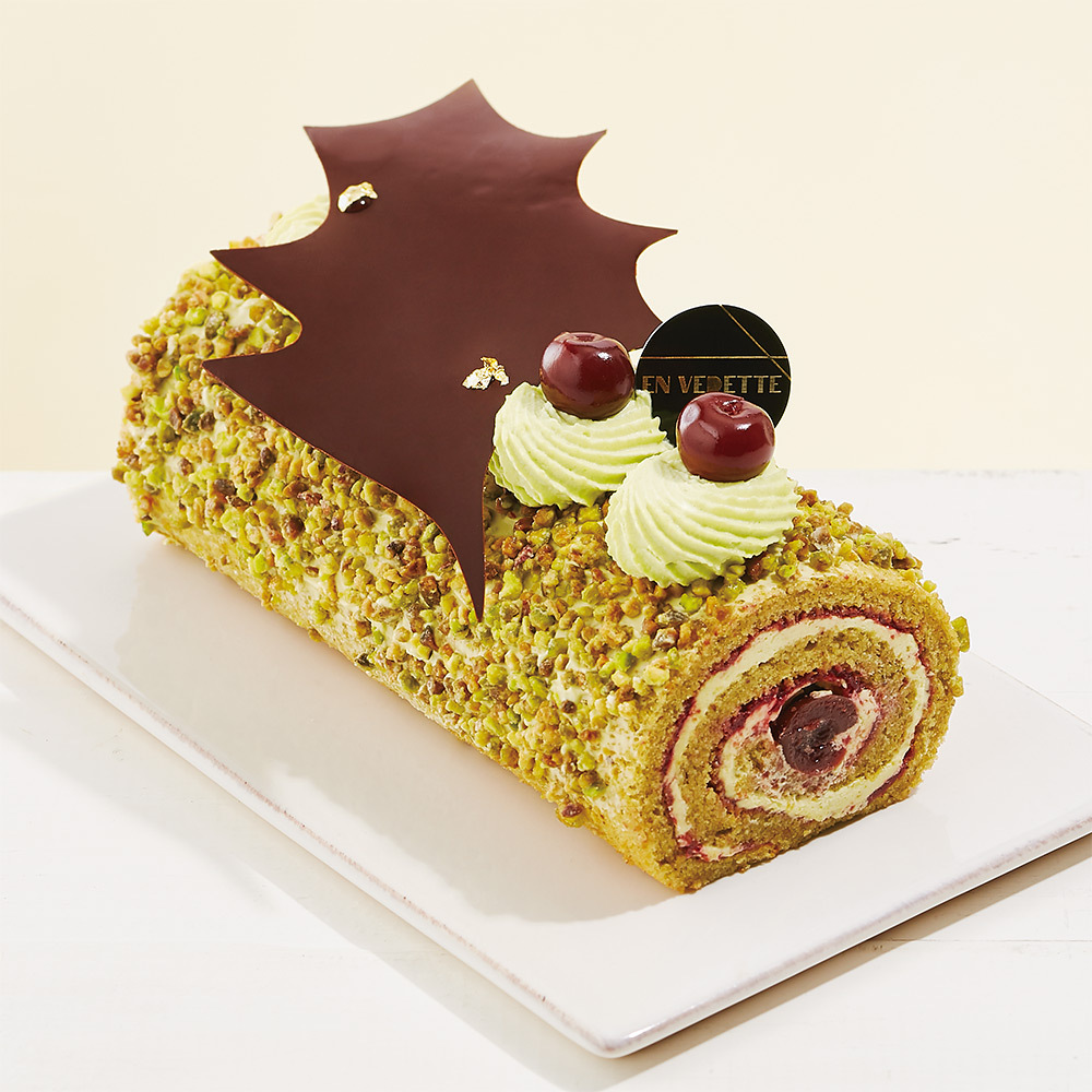 アンヴデット 清澄白河 クリスマスのピスタチオロールケーキや華麗なバニラムースケーキ アンヴデット 清澄白河 クリスマスのピスタチオロールケーキや華麗なバニラムースケーキ