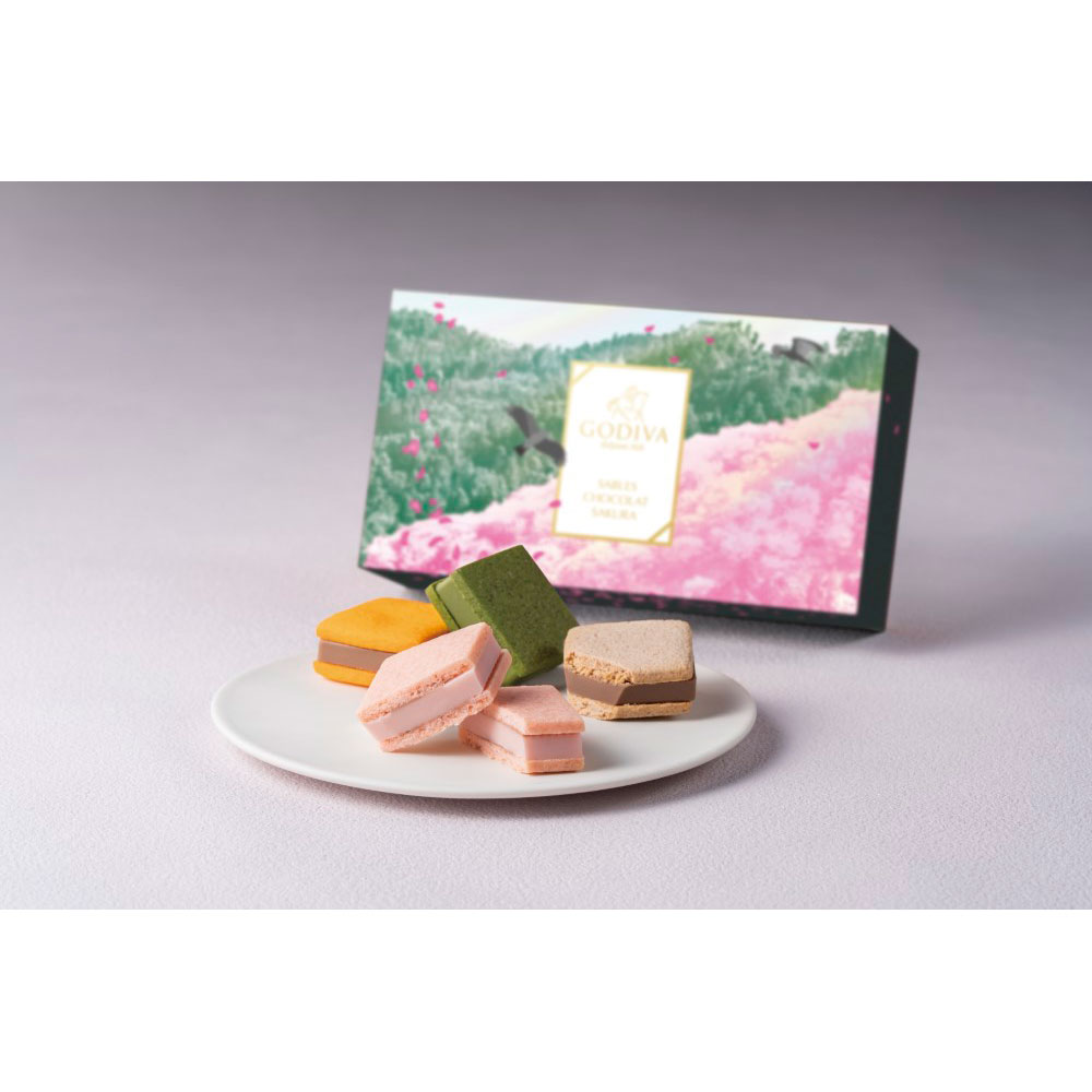 【ホワイトデー】サブレショコラ 桜 アソートメント 5個入