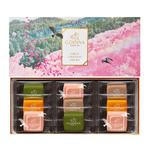 【ホワイトデー】サブレショコラ 桜 アソートメント 9個入