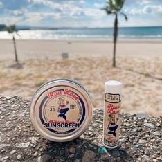 Raw Love Sunscreen 日焼止め(缶)と リップバーム セット