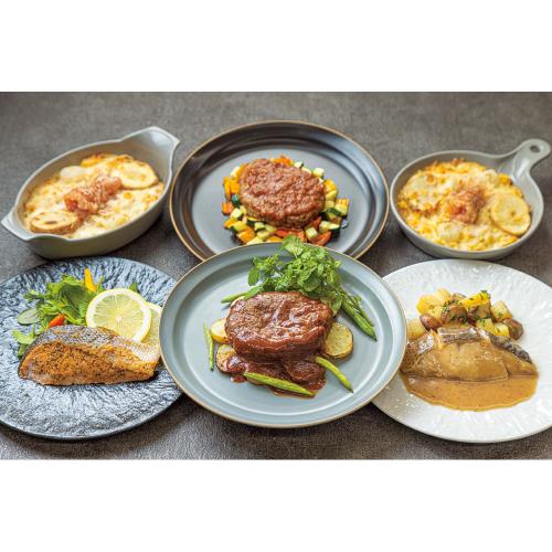 【クリスマス】肉と魚の洋風デリセット