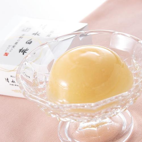 清水白桃ゼリー 3個入