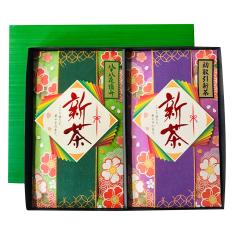 【母の日】母の日新茶2種詰合せ（母の日掛け紙付）