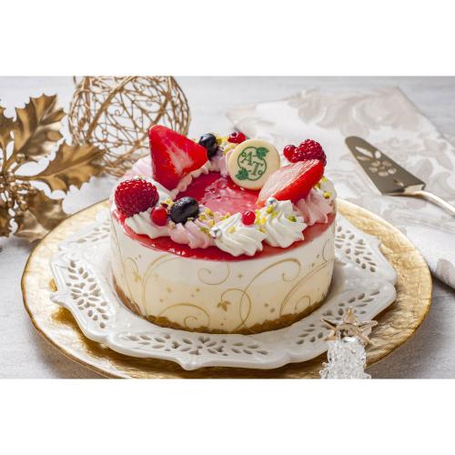 【クリスマス】ベリーのアイスケーキ