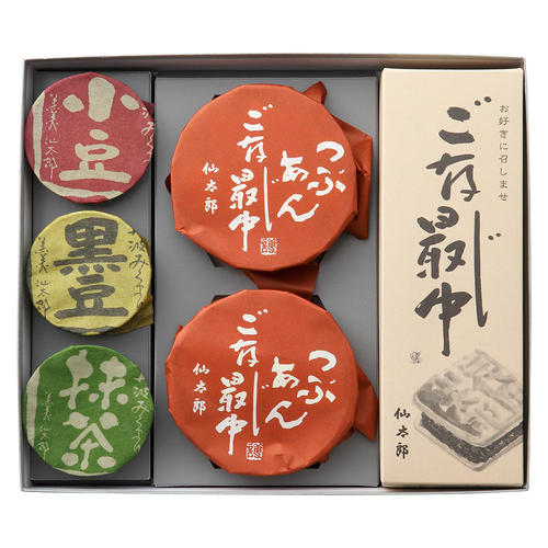 丹波みくまり3缶とお好きに召しませご存じ最中