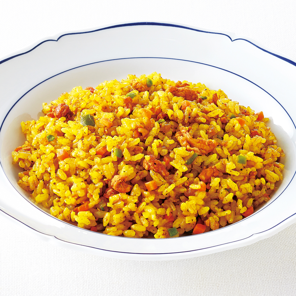 ◆香り際立つドライカレー