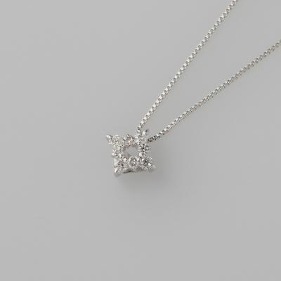 高島屋 天然ダイヤモンド ネックレス 0.50カラット K18 0．5ct