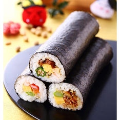 ＜わさび葉寿しうめもり＞恵方巻3本入