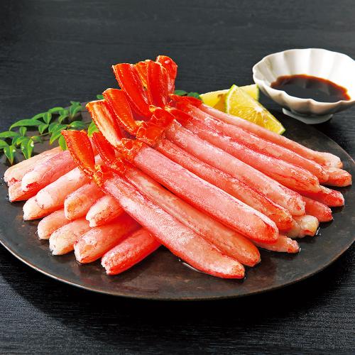 ◆北海道産紅ずわいがにポーション(しゃぶしゃぶたれ付)